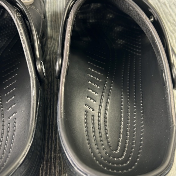 Crocs x Ron English Area 54 Boys: Black Slip On Clog Sandals Mens Size 12 main image 8